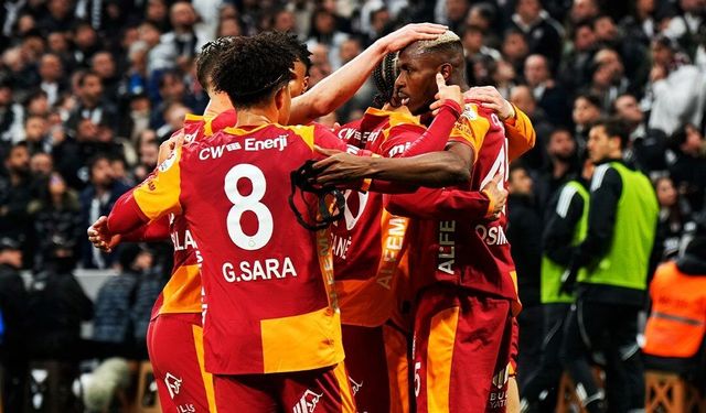 Galatasaray derbide Beşiktaş’ı 1-0 yendi