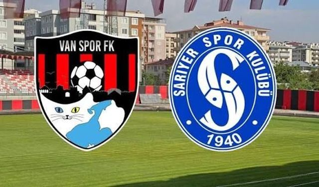 Vanspor’un Sarıyerspor maçı onbiri belli oldu
