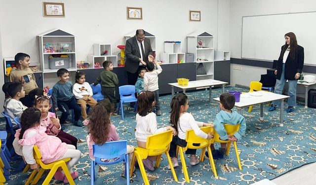 Müdür Nurses’ten anaokullarına ziyaret