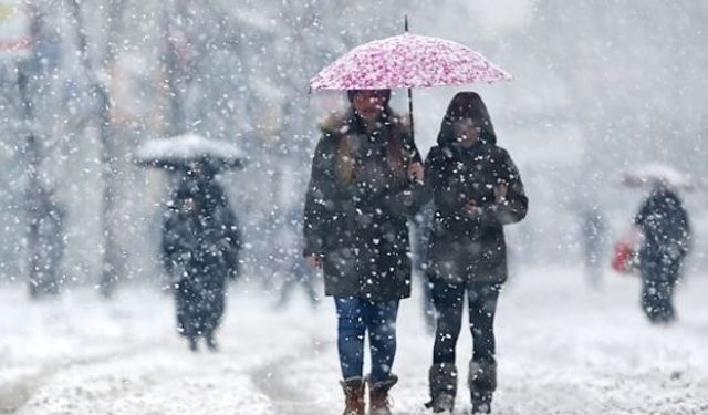 Muş için kar yağışı uyarısı!