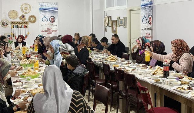 Özalp’ta ADEM kursiyerleriyle iftar buluşması