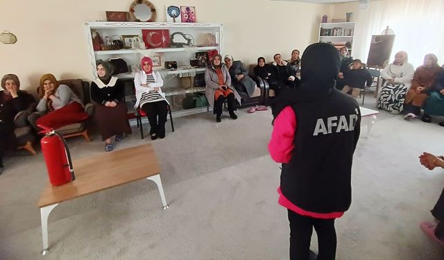 Van AFAD’dan Deprem Haftası’nda anlamlı eğitim ve tatbikat
