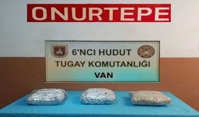 Van hudut hattında zehir tacirlerine geçit yok