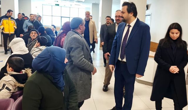 Van İl Sağlık Müdürü Tosun, Çaldıran’da sağlık kurumlarını ziyaret etti