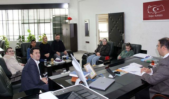 Van Özel Eğitim Uygulama Okulu’ndan Müdür Nurses’e ziyaret