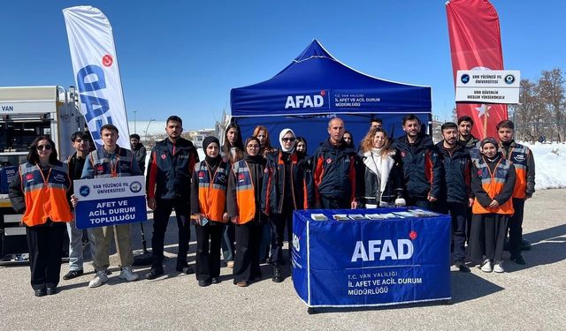 Van YYÜ’de öğrencilere hayati eğitim