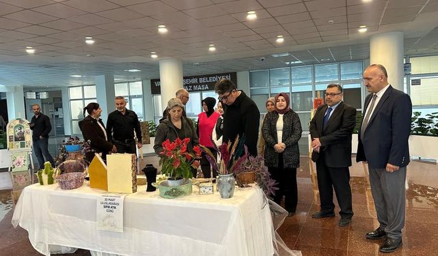 Van’da atıklar sanata dönüştü