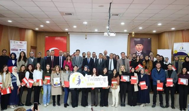 Van’da eTwinning ödülleri sahiplerini buldu