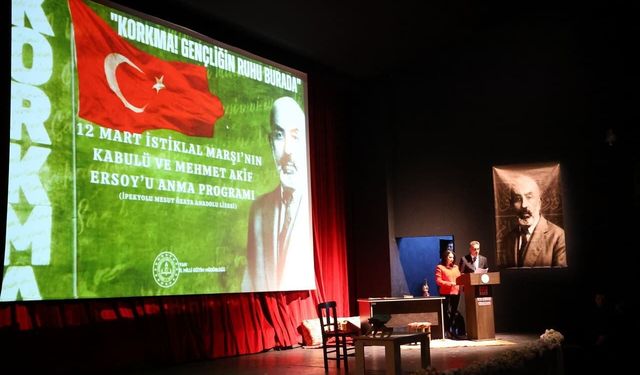 Van’da İstiklal Marşı’nın kabulü ve anma programı