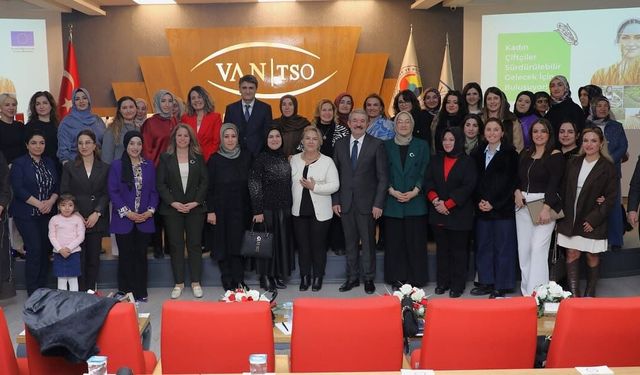 Van’da kadın çiftçiler sürdürülebilir gelecek için buluştu