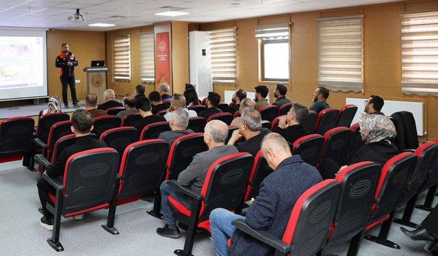 Van’da kurum personeline kapsamlı eğitim