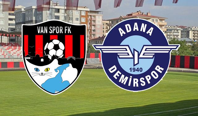 Vanspor’un Adana Demirspor maçı onbiri belli oldu