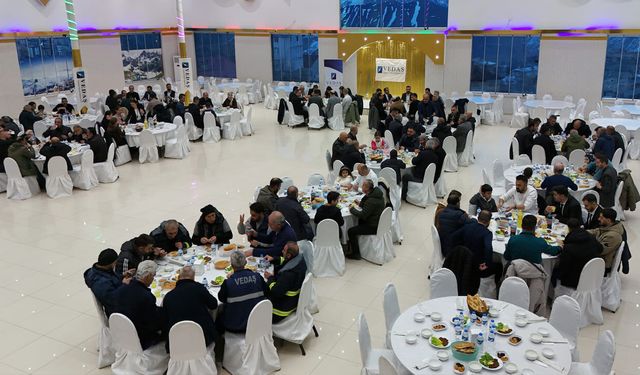 VEDAŞ çalışanları iftar sofrasında buluştu