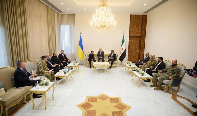 Şam'da kritik zirve: Hakan Fidan, Ahmed Şara ve Vladimir Zelensky ile görüştü