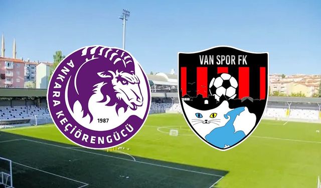 Ankara Keçiörengücü- Vanspor maçının hakemi belli oldu