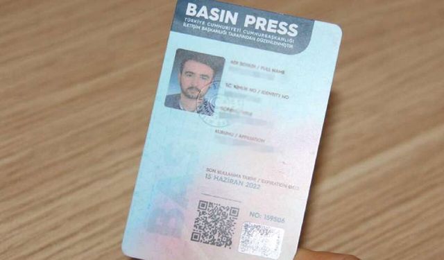 Basın kartı artık resmi kimlik statüsünde!