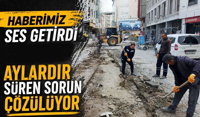 İpekyolu Belediyesi, aylardır görmezden geldiği sorun için harekete geçti