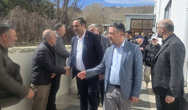 Milletvekili Ramanlı’dan HÜDA PAR Van İl Başkanı Sayğın’a taziye ziyareti