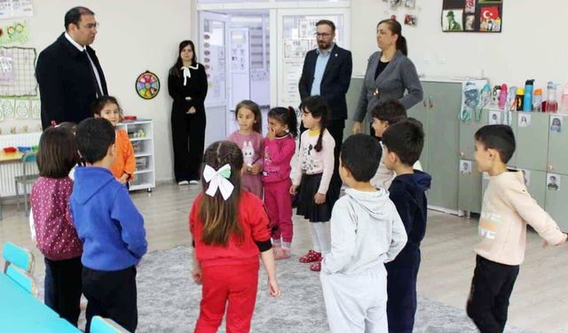 Müdür Nurses’ten Süphan Anaokulu’na ziyaret