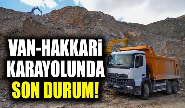 Van- Hakkari karayolunda son durum!