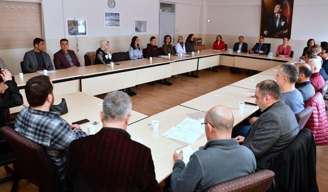 Van MYO’da yönetimin gözden geçirme toplantısı gerçekleştirildi