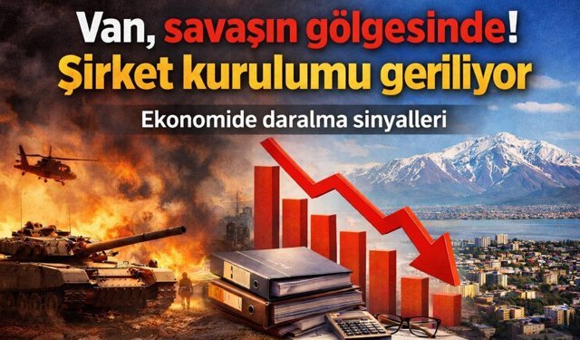 Van, savaşın gölgesinde! Şirket kurulumu geriliyor