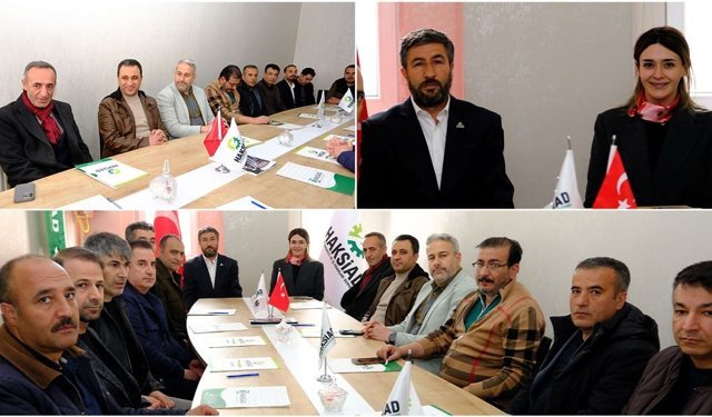 Van TSO Başkan Adayı İrem Bayram’dan HAKSİAD’a ziyaret