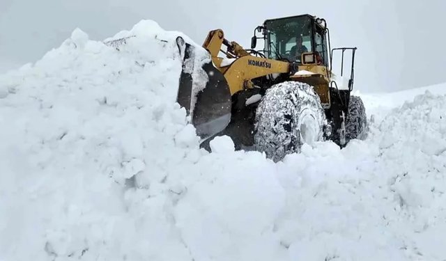 Van’da 11 yerleşim yerine ulaşım sağlanamıyor