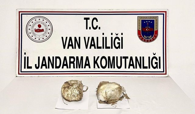 Van’da 4 kilo 270 gram afyon sakızı ele geçirildi