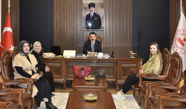 Van’da kadın kooperatiflerinden Kaymakam Gilan’a ziyaret