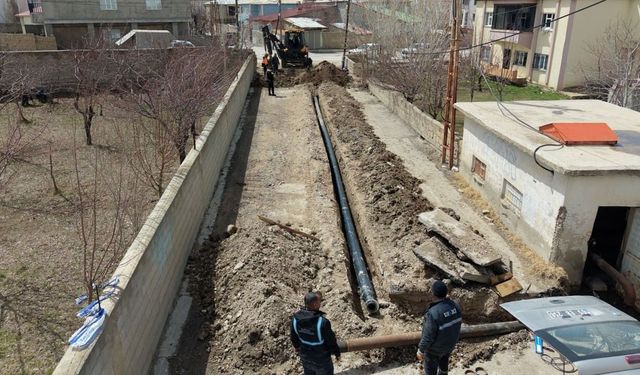 Van’da Karşıyaka Mahallesinin su sorunu çözüldü