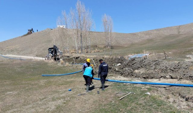 Van’da Ongun Mahallesi’nde içme suyu altyapısı güçlendirildi
