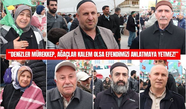 Van’da yürekleri titreten sözler: Denizler mürekkep, ağaçlar kalem olsa yetmez!