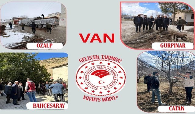 Van’da yüzlerce çiftçiye eğitim verildi