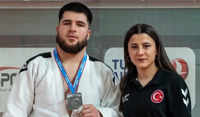 Vanlı judocudan Avrupa yolunda büyük başarı