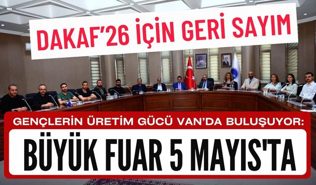 9 üniversite Van’da buluşuyor: Büyük fuar 5 Mayıs'ta