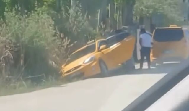 Van'da ticari araç kanala düştü