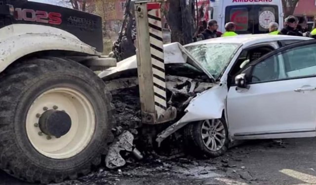 Van- Erciş karayolunda feci kaza: 1 kişi hayatını kaybetti