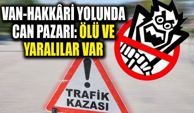 Van-Hakkâri yolunda can pazarı: Ölü ve yaralılar var