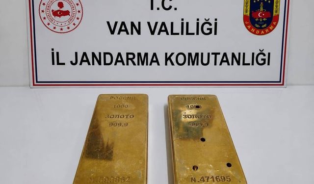 Van’da 2 kilo altın ele geçirildi