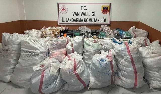 Van’da 21 milyon TL’lik kaçak ürün ele geçirildi
