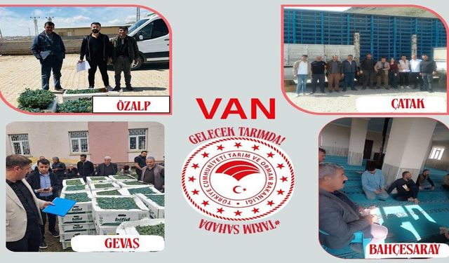 Van’da 359 çiftçiye eğitim verildi
