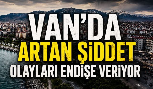 Van’da artan şiddet olayları endişe veriyor
