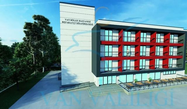 Van’da hasta yakınlarına büyük kolaylık: 100 yataklı refakatçi misafirhanesi hizmete açıldı
