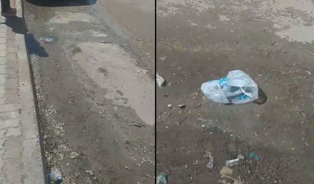 Van’da tonlarca içme suyu günlerdir boşa akıyor!