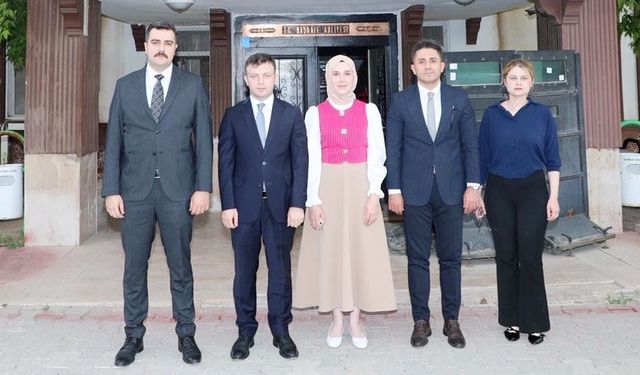 Başkale Kaymakamı Erdoğan’dan adliyeye veda ziyareti