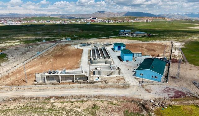 Çaldıran’da arıtma tesisi resmen devreye alındı