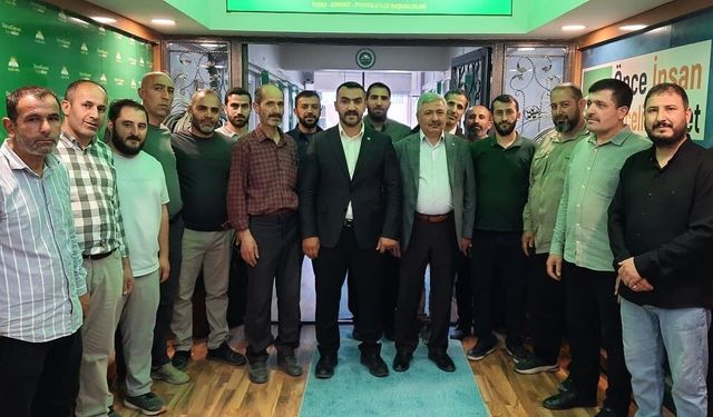HÜDA PAR İpekyolu İlçe Başkanı Bor güven tazeledi!