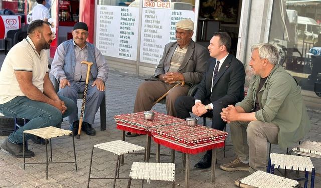 Kaymakam Bakan’dan Çaldıran esnafına ziyaret
