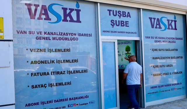 Tuşba’da yeni VASKİ şubesi hizmete açıldı